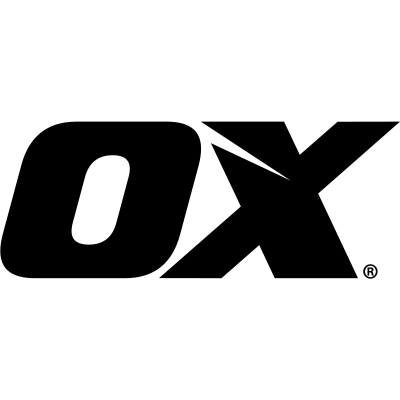 The image features a bold, black logo with stylized letters "OX" on a white background, creating a modern, impactful visual design.